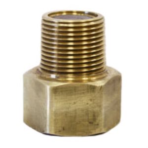 Adapter w / 1"NPT Tubing Connection and 165 Fusemetal